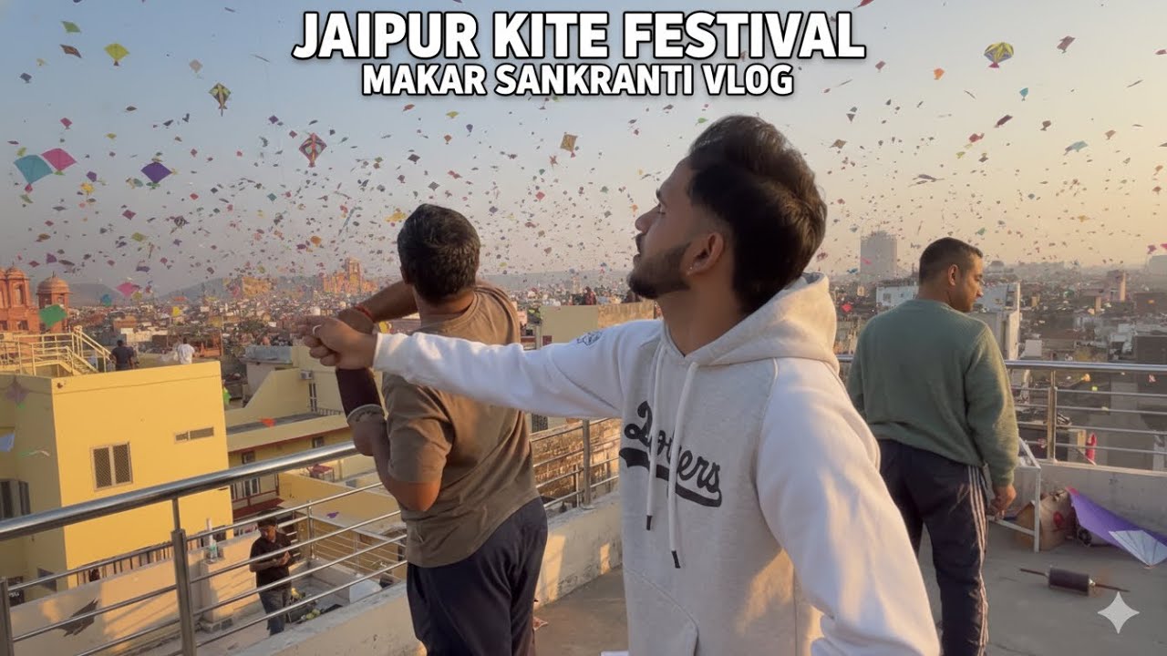 Jaipur ki Makar Sankranti 🪁| Full Patangbaazi | Vlog Ep.2