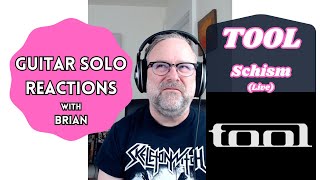 GUITAR SOLO REACTIONS ~ TOOL ~ Schism  (live)