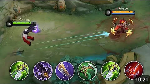 CHOU NEW BUILD 2025 ONE SHOT ONE DELETED !! BUILD YOU MUST TRY THIS BUILD ( MLBB )