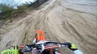 One lap. CRF 450R