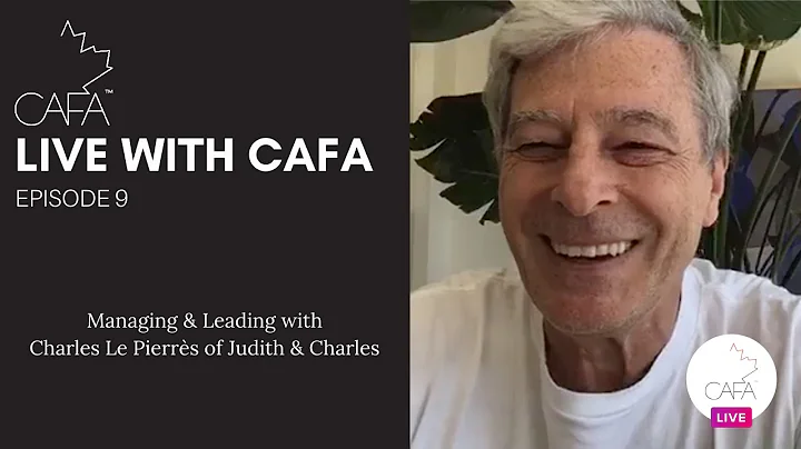 Episode 9: LIVE WITH CAFA Charles Le Pierres, foun...