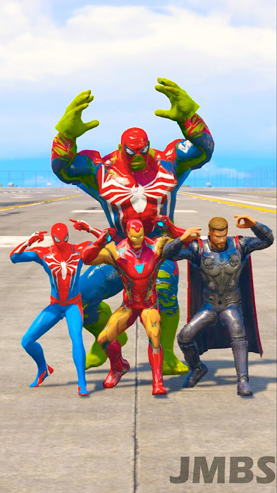 MARVEL-SUPERHERO,S vs SUPER-IRONMAN,S BATTLE : GTA V🔥#61 #shorts #short