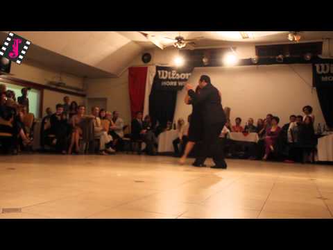 Ofelia Rosito "Llamarada" y Jose Luis Ferraro en el Homenaje a Parejita