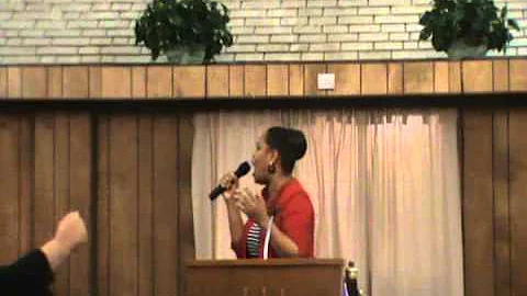 Prophetess Cheryl Lancaster at TRAVAIL 2012.wmv
