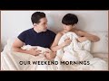 Husbands’ 2021 morning routine