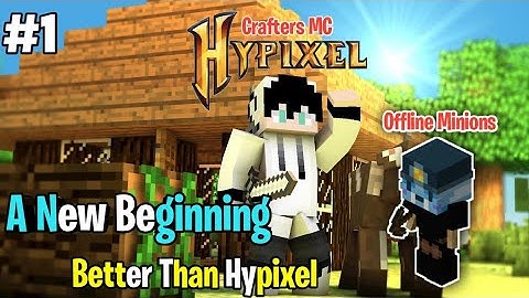 Hypixel Server For Minecraft Pe 1.19 | #1 Basic Minions & Diamond Armour, Offline Minions