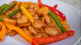 Fajitas De Camaron | Recetas Facil y Rapidas