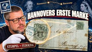 Hannovers erste Briefmarke – Stempel, Federzug und königliche Geschichte