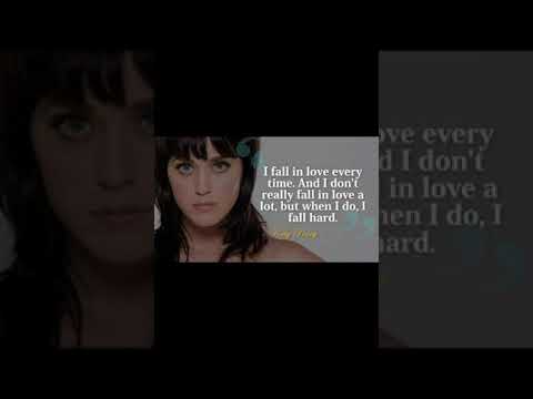 Best thoughts of Katy Perry