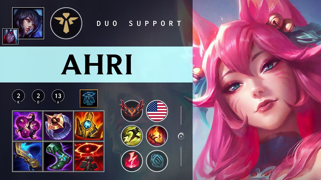 Ahri Support vs Nami - NA Grandmaster Patch 26.01