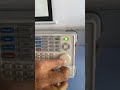 High Pass Filter Response on Spectrum Analyzer