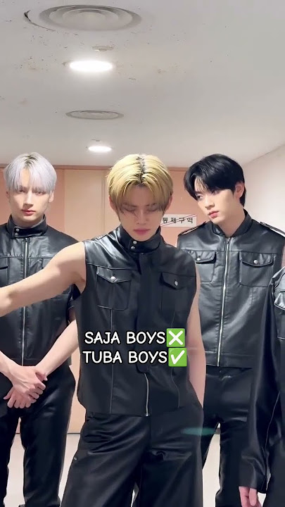 TXT AS SAJA BOYSππFinally #txt #sajaboys #kpopdemonhunters #shorts