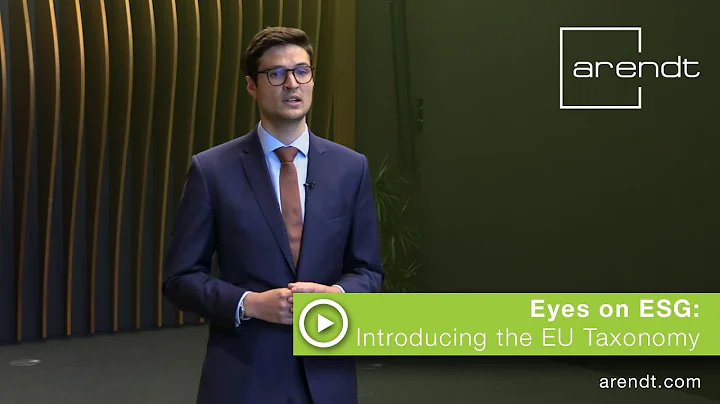 Introducing the EU Taxonomy | Eyes on ESG