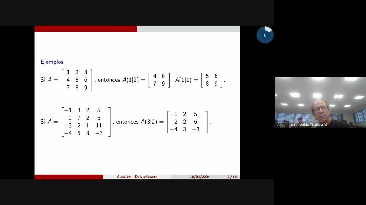 Te rico lgebra II Clase 09 continuaci n YouTube Te rico lgebra II Clase 09 continuaci n YouTube