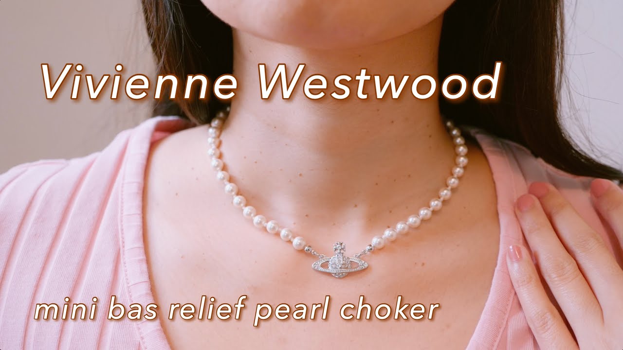 Vivienne Westwood Mini Bas Relief Pendant Necklace | Urban Outfitters UK