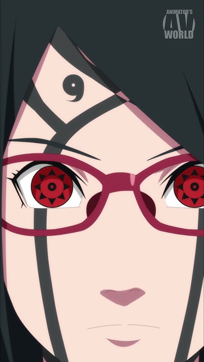 Sarada's Susanno and ETERNAL Mangekyo Sharingan #boruto #naruto #anime ...