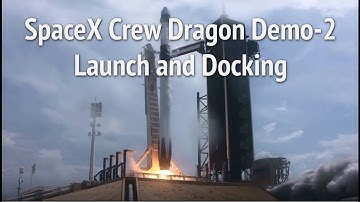 SpaceX crew dragon demo 2: Launch and Docking