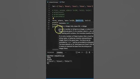 unpack python list like a boss 👔 #python #automation #coding #shorts