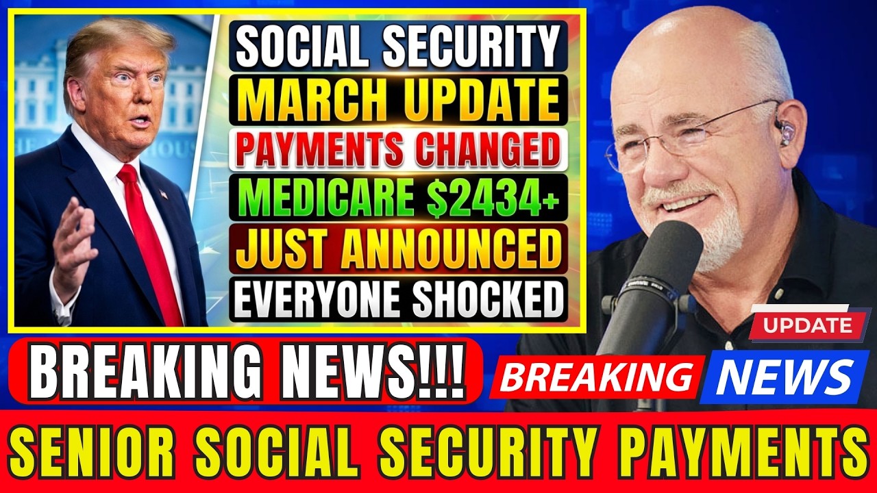 ALERT: Social Security March Payments Updated — Medicare $2,434+ Catches Everyone Off Guard | Dave