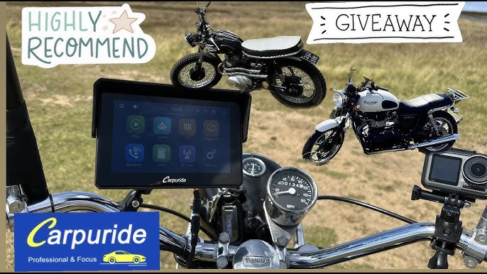 Carpuride W502 – Carpuride W502 motocicleta GPS inalámbrico portátil Apple  CarplayAndroid Auto estéreo impermeable para automóvil, pantalla táctil –  Yaxa Colombia