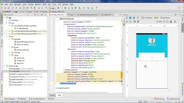 Modern Profile UI Design in Android Studio