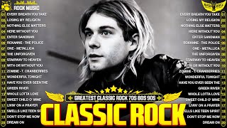 Classic Rock Songs 70s 80s 90s 🔥 Nirvana, The Beatles, Queen, Guns N' Roses, Metallica, Pink Floyd