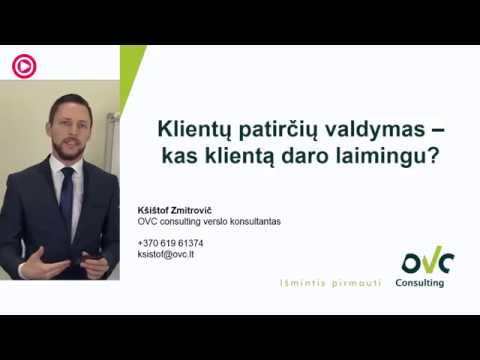 KŠIŠTOF ZMITROVIČ – „Klientų patirčių valdymas – kaip klientą padaryti laimingu?“