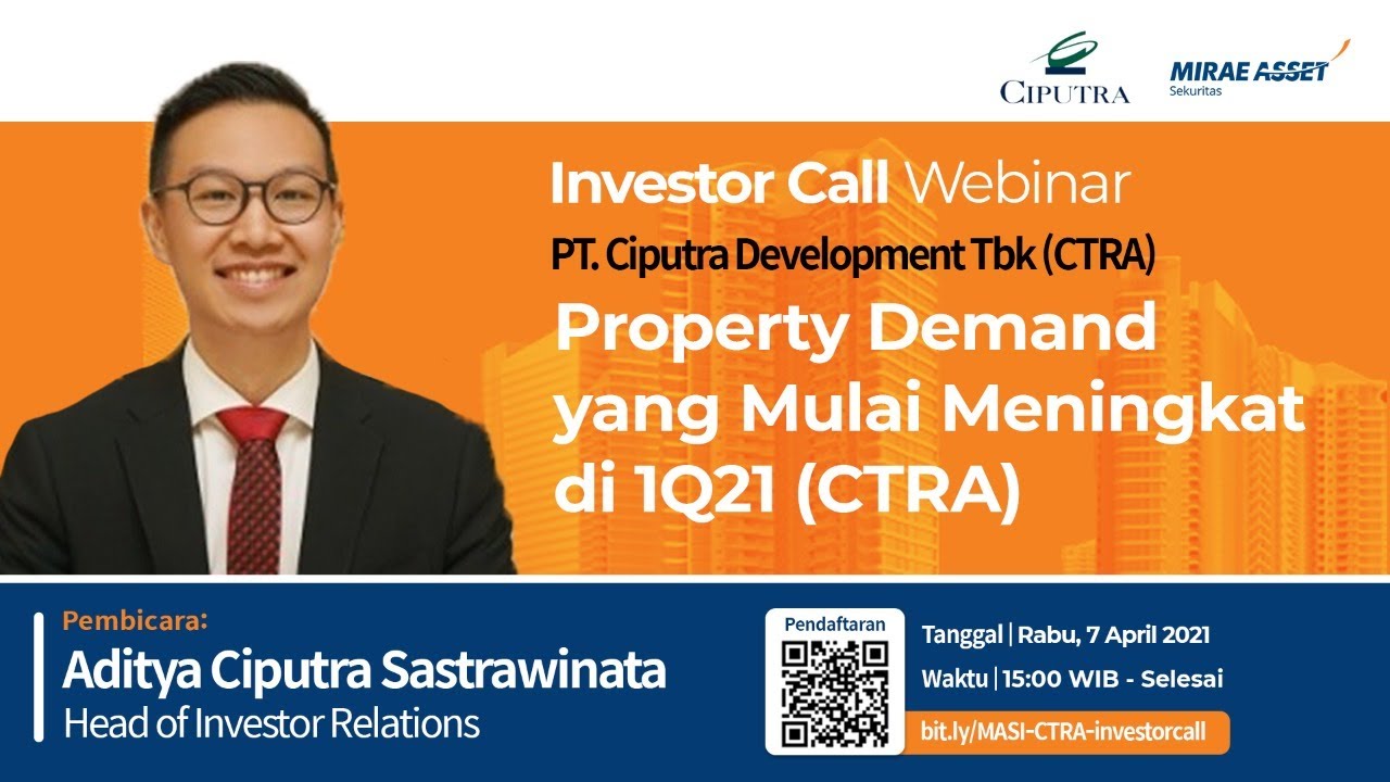 CTRA–Property Demand yang Mulai Meningkat di 1Q21