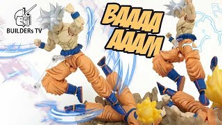 Dragon Ball Super Stop Motion - Figure-rise Standard Son Goku Ultra Instinct Speed Build Review