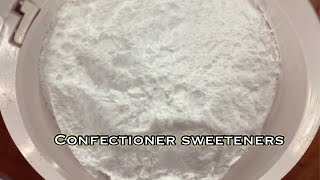 HOW TO MAKE POWDERED SUGAR SUBSTITUTE