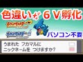 ポケモンHGSSで色違い6Vを孵化する方法！！【パソコンなし 色孵化乱数 メロボ乱数】