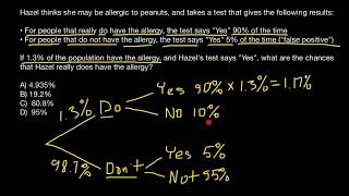 False positive and false negative (Practice problem)
