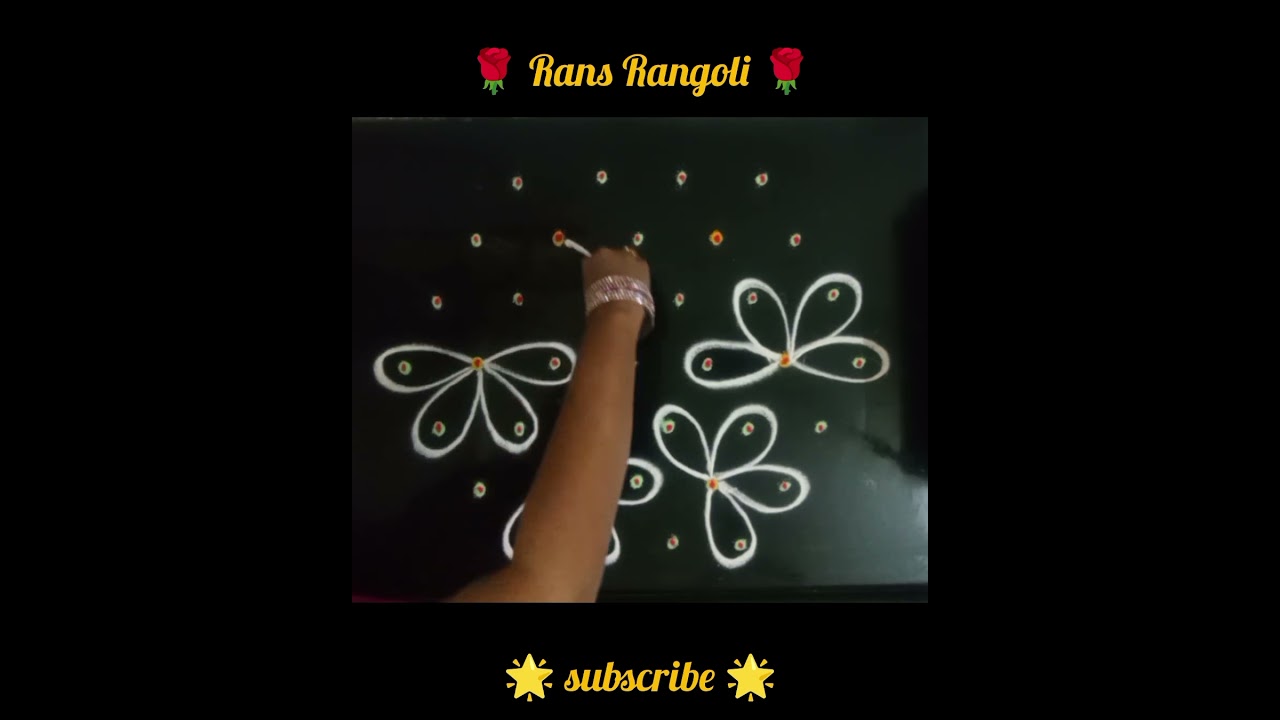 Unique Kolam #7*4Dots 