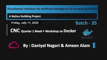 Batch 35 CNC Q1 Week 6 by Daniyal Nagori Friday at 04:00 PM (PST)