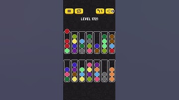 Ball Sort Puzzle - Level 1721