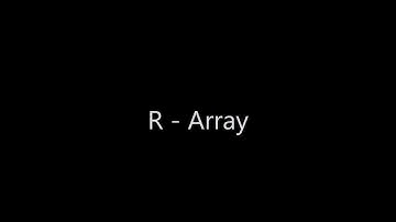 R - Array