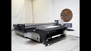 2013 JETRIX 2030 FRK UV FLATBED PRINTER W/ ROLL FEED, WHITE, PRIMER, LIGHT CYAN & MAGENTA