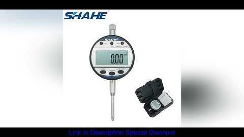 SHAHE New Type Indicator 0-12.7/25.4 mm 0.01 mm Digital Dial Gauge Precision Measurement Tools Digi