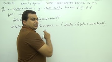 Class 10 Maths  (Ex 13B  Q2) Trigonometric Identities  (R S Agarwal 2019)