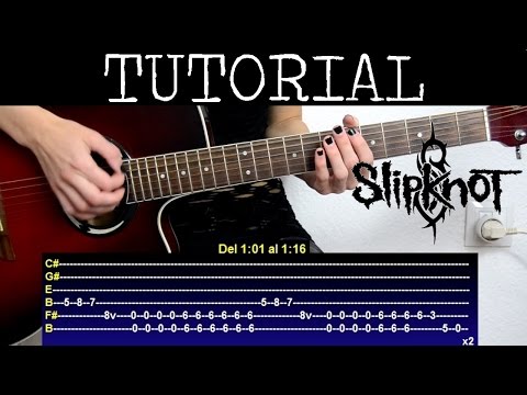 Cómo tocar Dead Memories de Slipknot (Tutorial Guitarra) / How to play -  YouTube