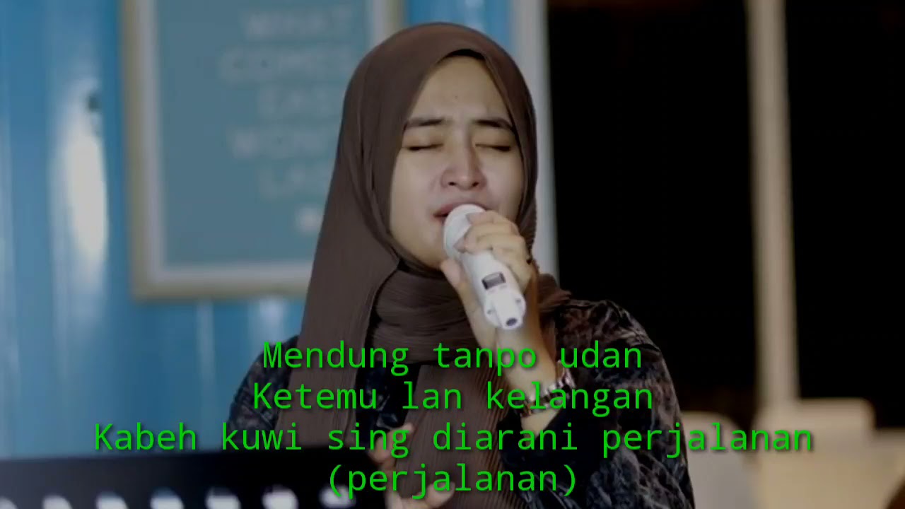 Woro widowati ft new pallapa - mendung tanpo udan (lirik)