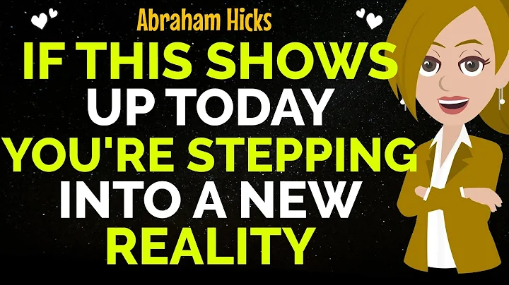 If This Shows Up Today — You’re Stepping Into A New Reality✨✅Abraham Hicks 2025