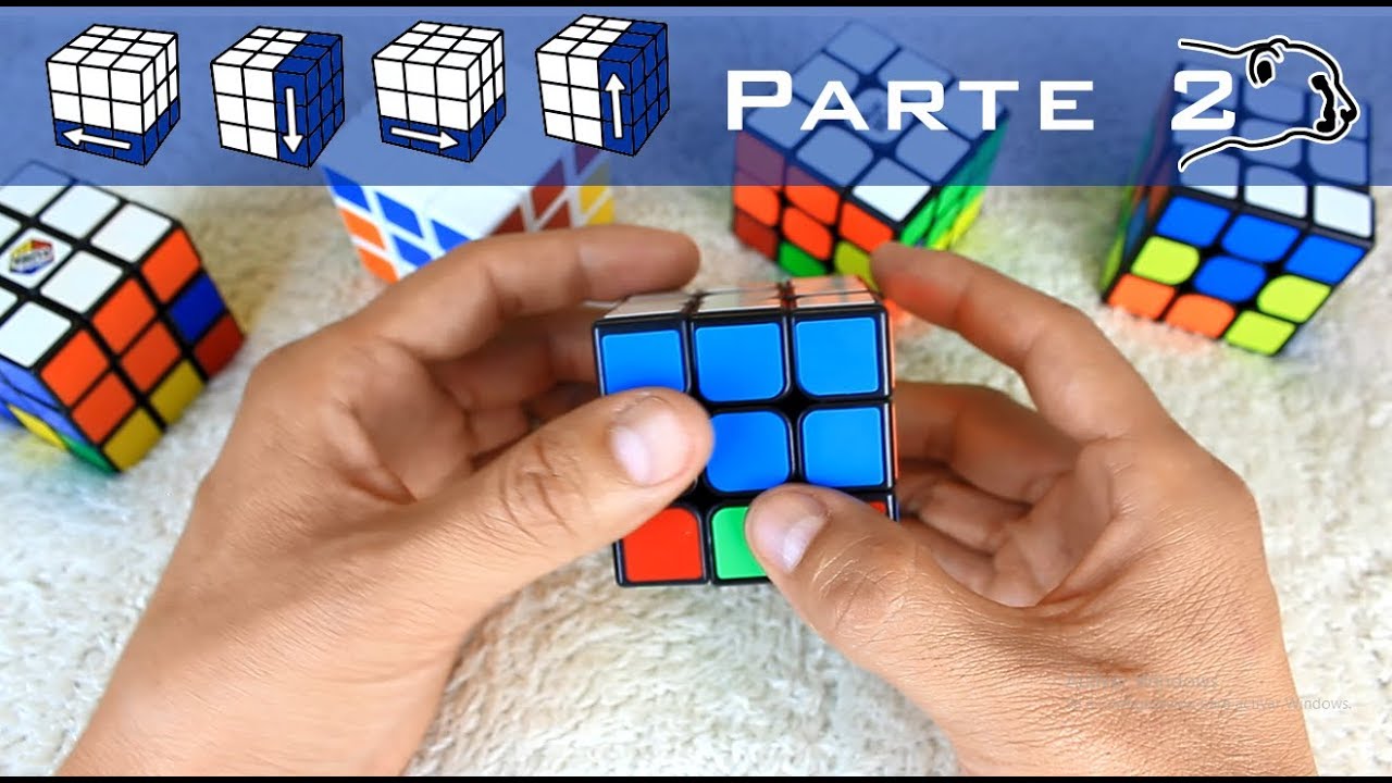 Como hacer un cubo de rubik paso a paso