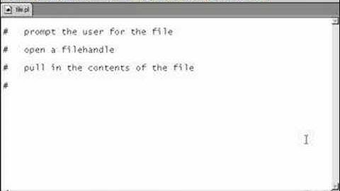 Perl Tutorials -Part 77- An interactive shell script