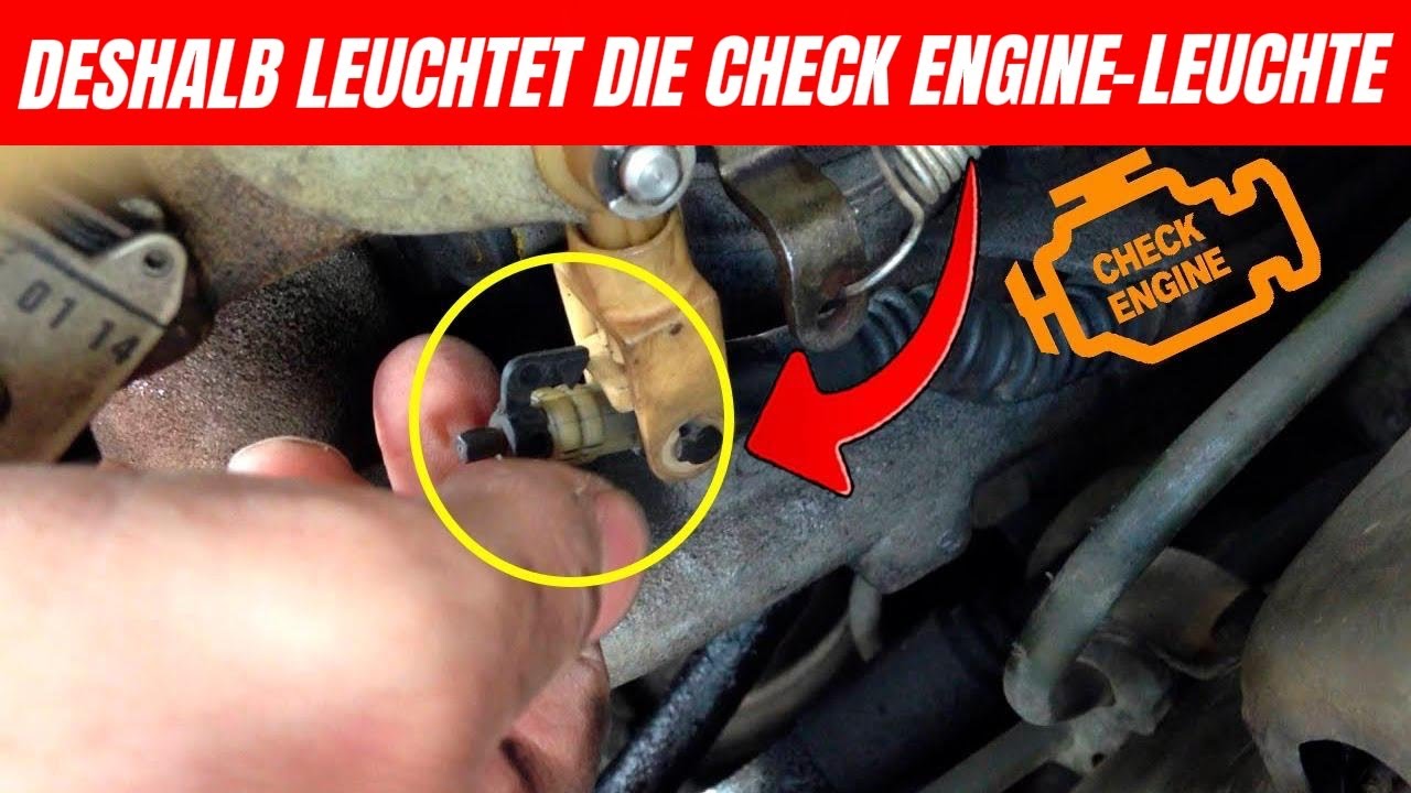 13 Gründe, warum die Motorkontrollleuchte aufleuchtet – und die du bestimmt nicht kanntest!