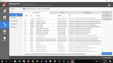 CCleaner Tools Overview