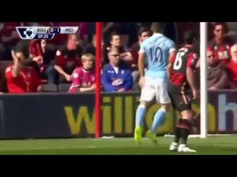Cuplikan Video Gol Bournemouth vs Man City