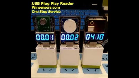 Winsensors USB Plug Play Reader Demo 1