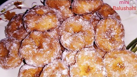 Balushahi recipe /बालूशाही, ड्राई बालूशाही दो महीने तक खराब नहीं होगा बनाना एकदम आसान/mini Balushahi