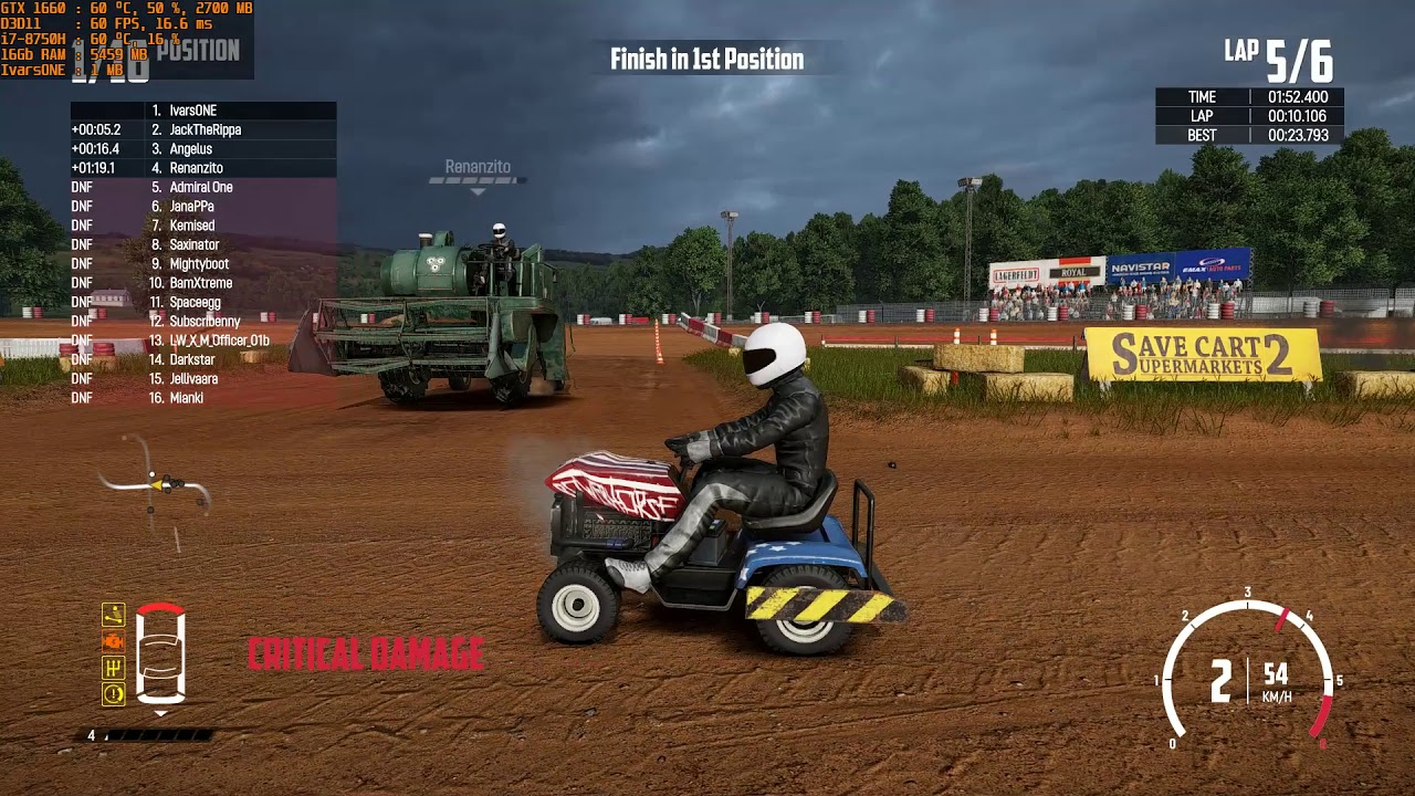 Wreckfest Walkthrough Part 8 - "Regional Juniors - Settle It In The Dirt" [2019]